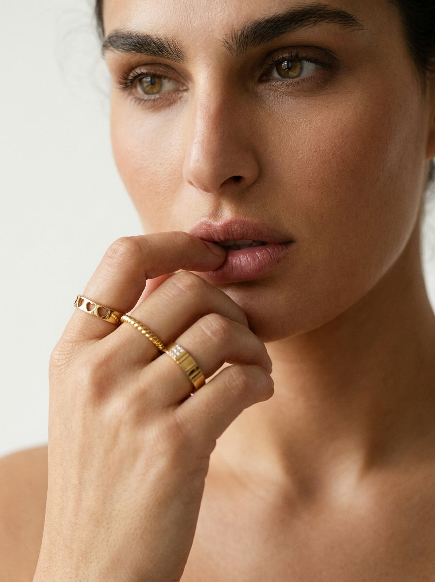 Gold Set Ring 2