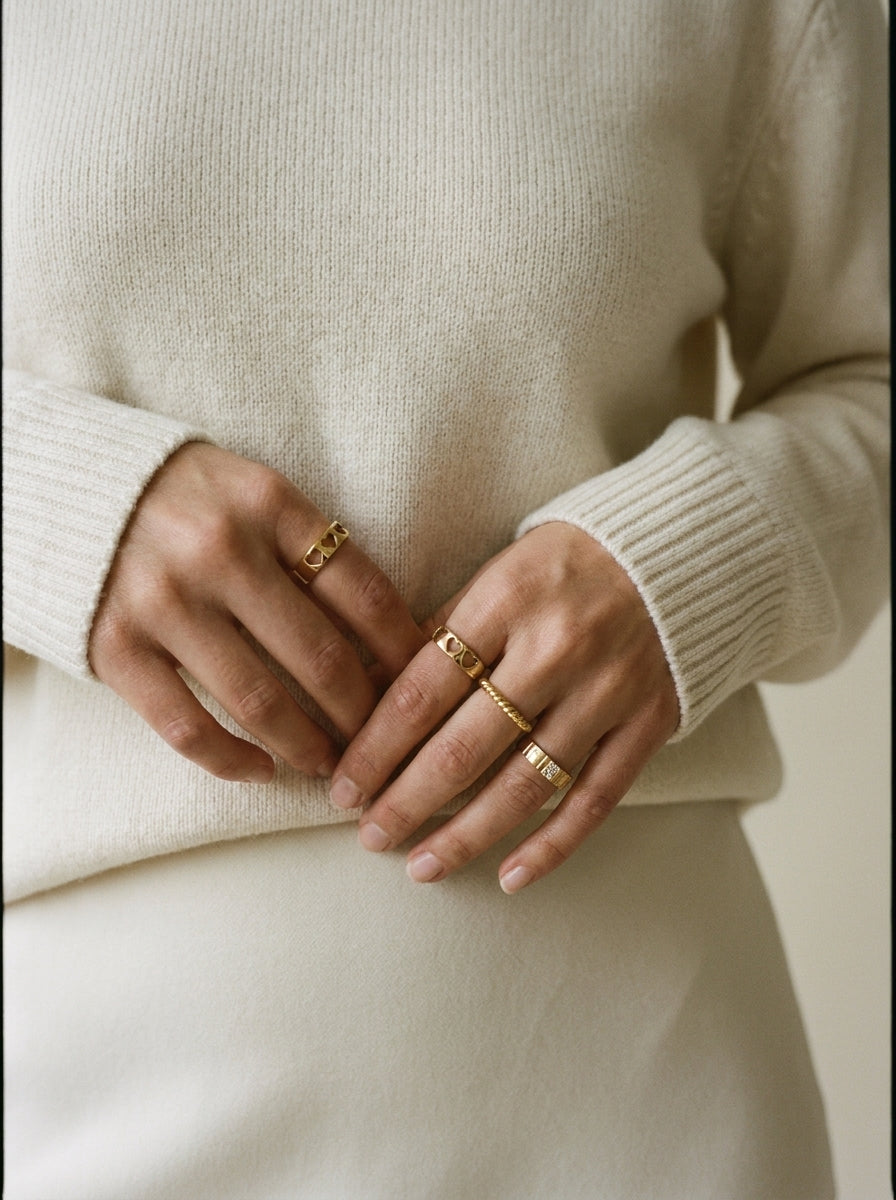 Gold Set Ring 4